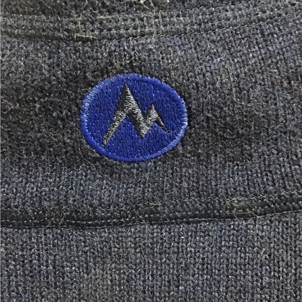 Stunning Marmot Sweatshirt Jacket in Blue Sz XXL - Picture 3 of 6